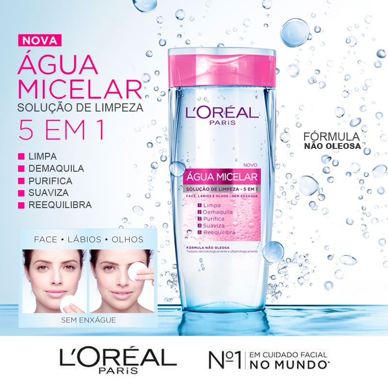 LOREAL ÁGUA MICELAR 5 EM 1