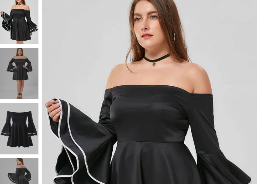 vestido evening zaful