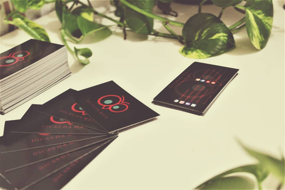 CARTÕES DE VISITA DICAS DA MAIA