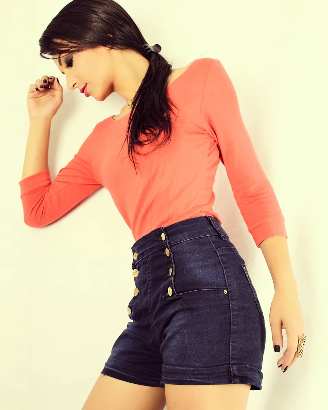 .pose diferente para fotos.