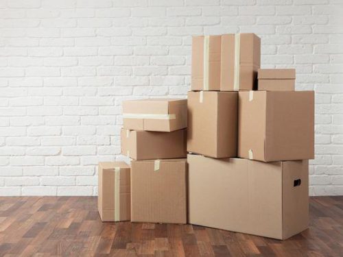 embalando produtos para mudanca