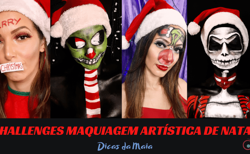 Challenges de Maquiagem de&nbsp;Natal