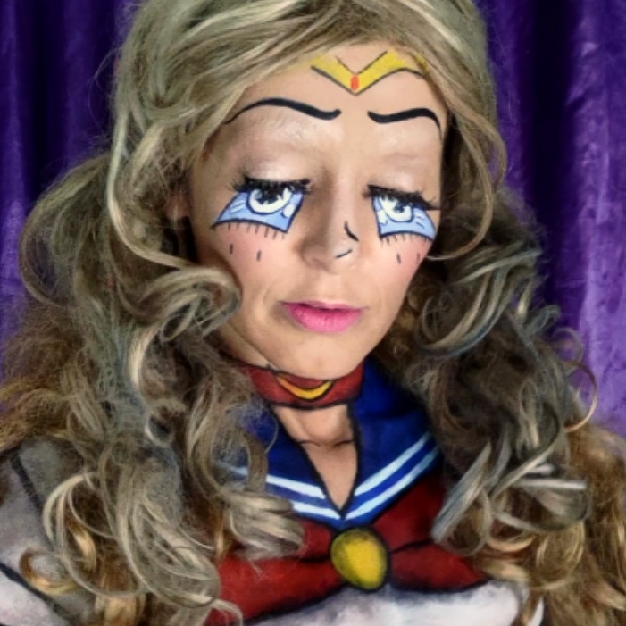 SAILOR MOON MAKE UP TUTORIAL (1)