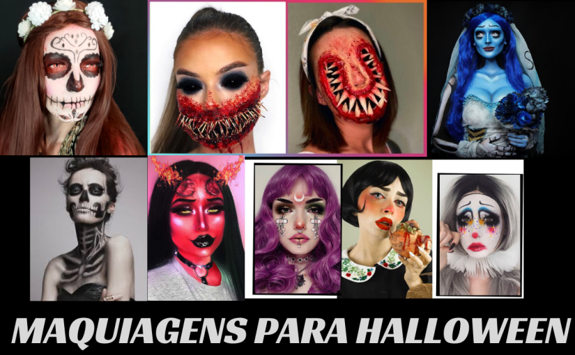 Inspirações de Make Artística para o&nbsp;Halloween!