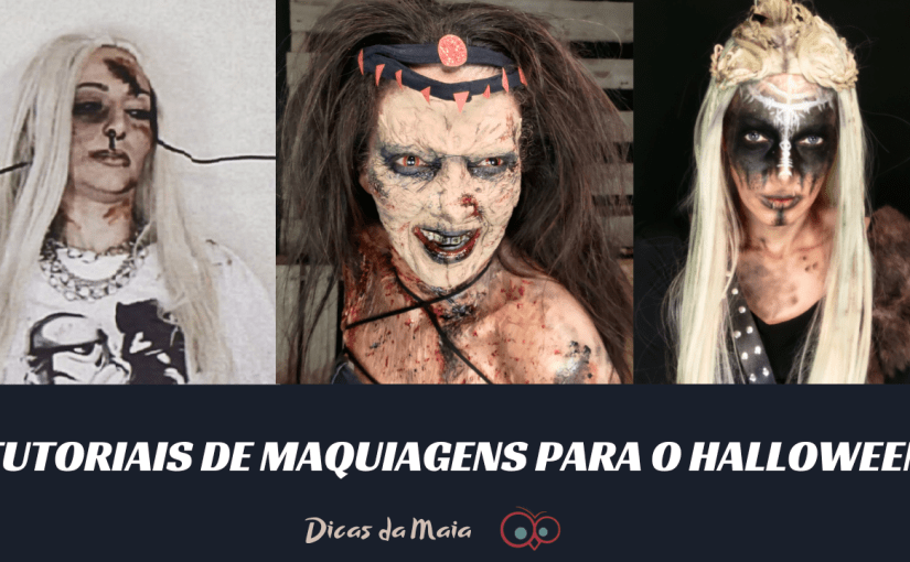 Tutoriais de Maquiagem para o HALLOWEEN – Parte&nbsp;1