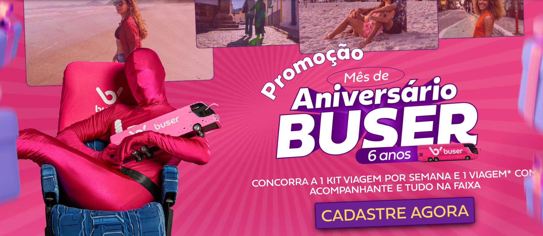 VIAGEM DE GRAÇA PROMOÇÃO