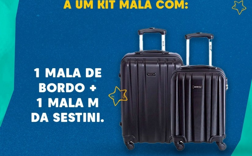 KIT DE MALAS DA SESTINI – DE&nbsp;GRAÇA!